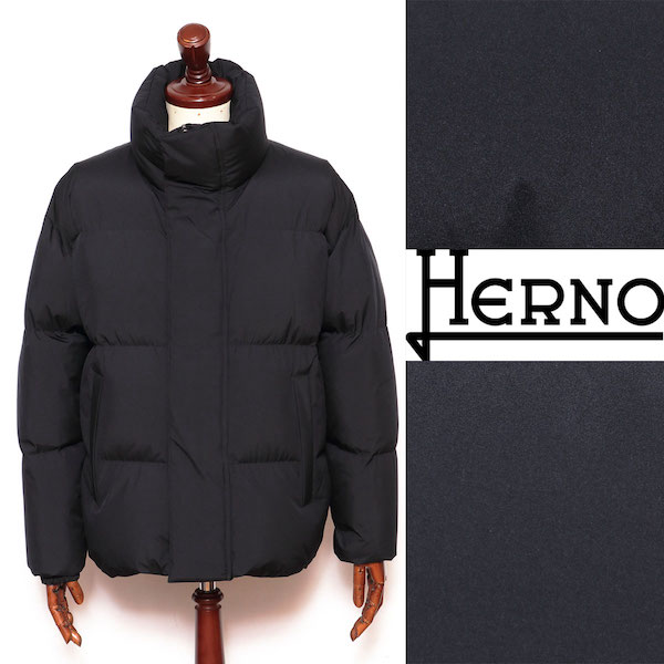 【楽天市場】ヘルノ HERNO Laminar ラミナー 2レイヤーゴアテックス ボリューミー ショートダウン ブルーブラック（青みのある ...