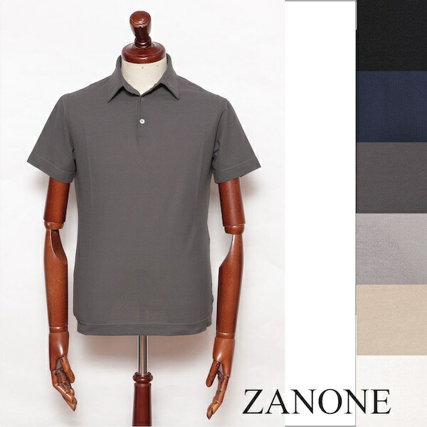 ザノーネ ZANONE 811818 アイスコットン ポロシャツ 811818 100
