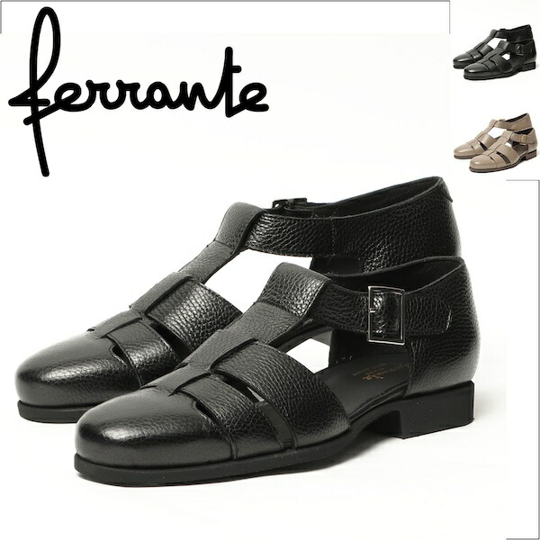 新品未使用）FERRANTE フェランテ タッセル ストラップ付サンダル 新品未使用）FERRANTE フェランテ タッセル ストラップ付サンダル