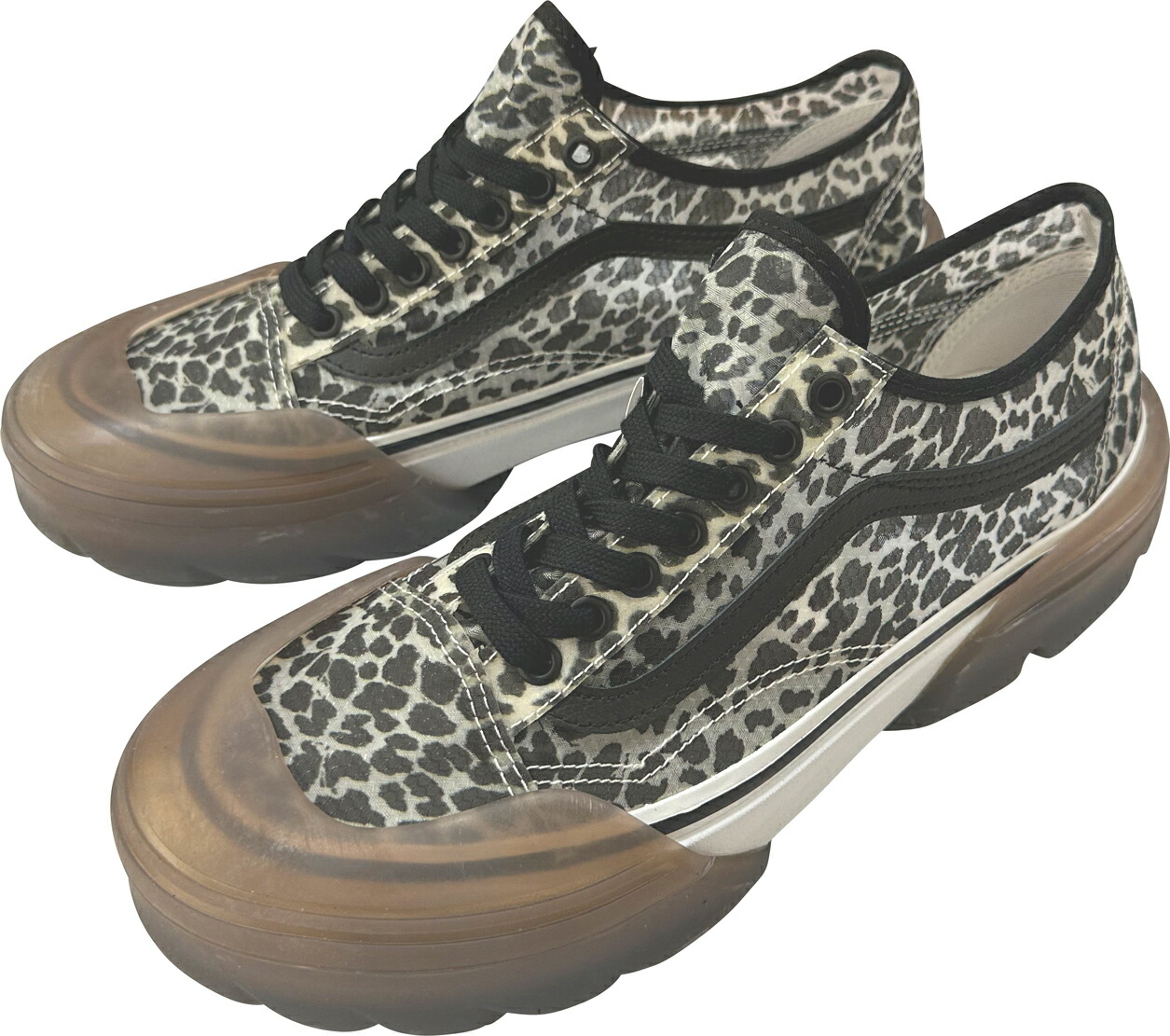 Vans ヒョウ柄 スニーカー 箱無し VANS バンズ Authentic オーセンティック ヒョウ柄 スニーカー