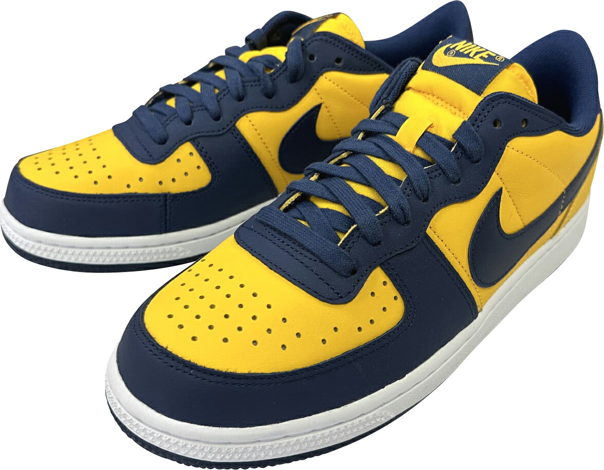 NIKE TERMINATOR LOW OG ナイキ ターミネーター 置き目 \u003cBR\u003eユニバーシティゴールド/ネイビーホワイトカラー「FJ4206-700」大きさ取り替えっこ片道無料【相応う_関東】