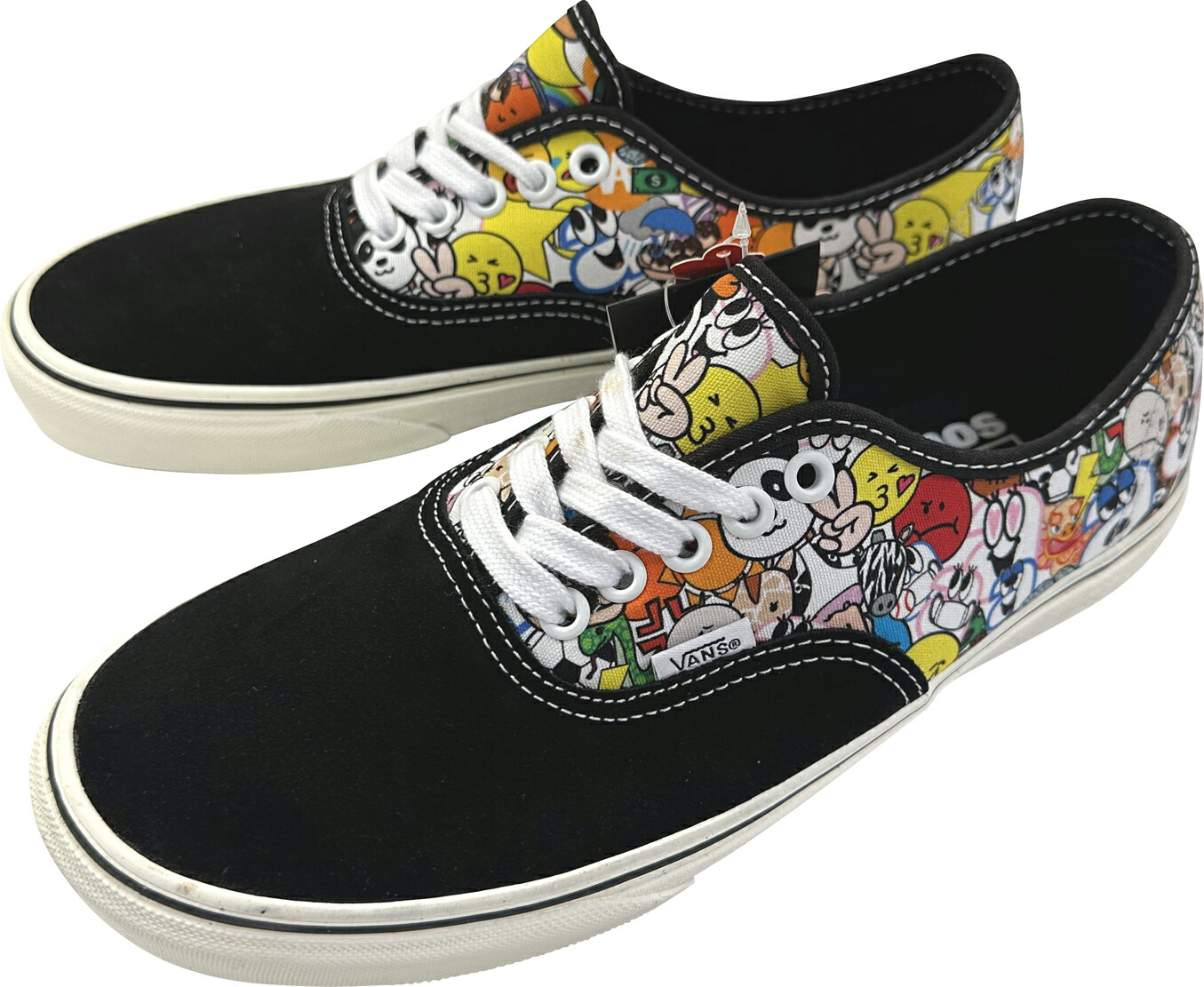 バンズ VANS AUTHENTIC オーセンティック ATOMOS「アトモス」別注 ブラック/マルチカラー 品番「VN0A5HZS332」 ヴァンズ 海外正規並行輸入品 サイズ交換片道送料無料