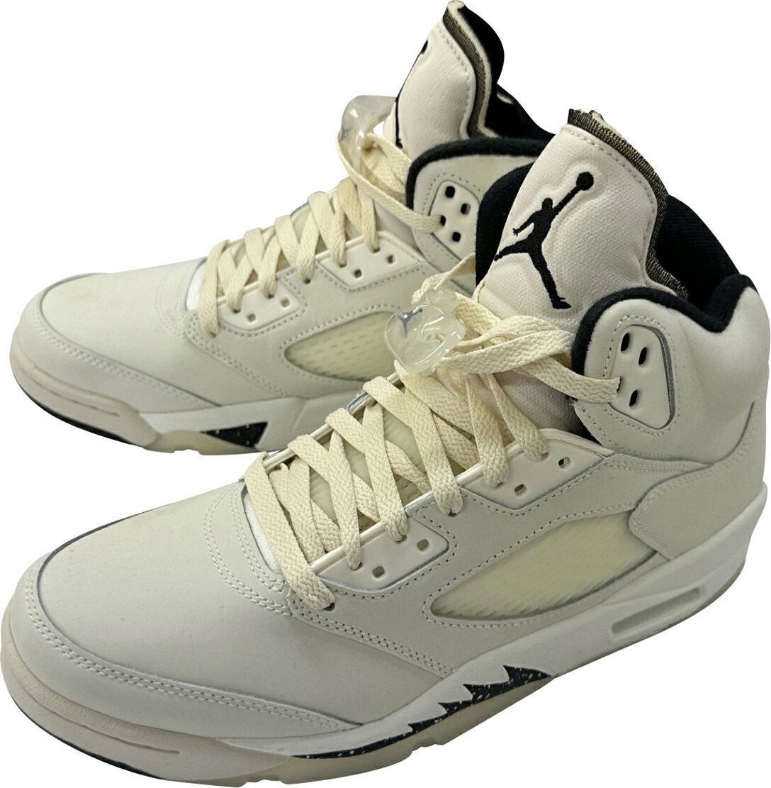 NIKE AIR JORDAN 5 SEナイキ エア ジョーダン５ SE セイル/ブラックカラー「FN7405-100」 サイズ交換片道送料無料 海外正規並行輸入品