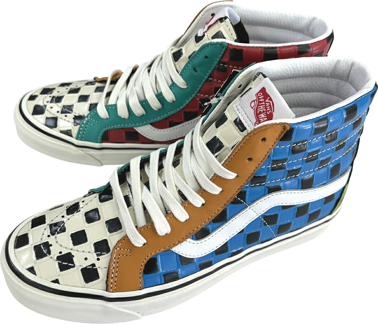 楽天市場】VANS バンズ スニーカー VANS CHECKERBOARD SK8-Hi MEDIUM