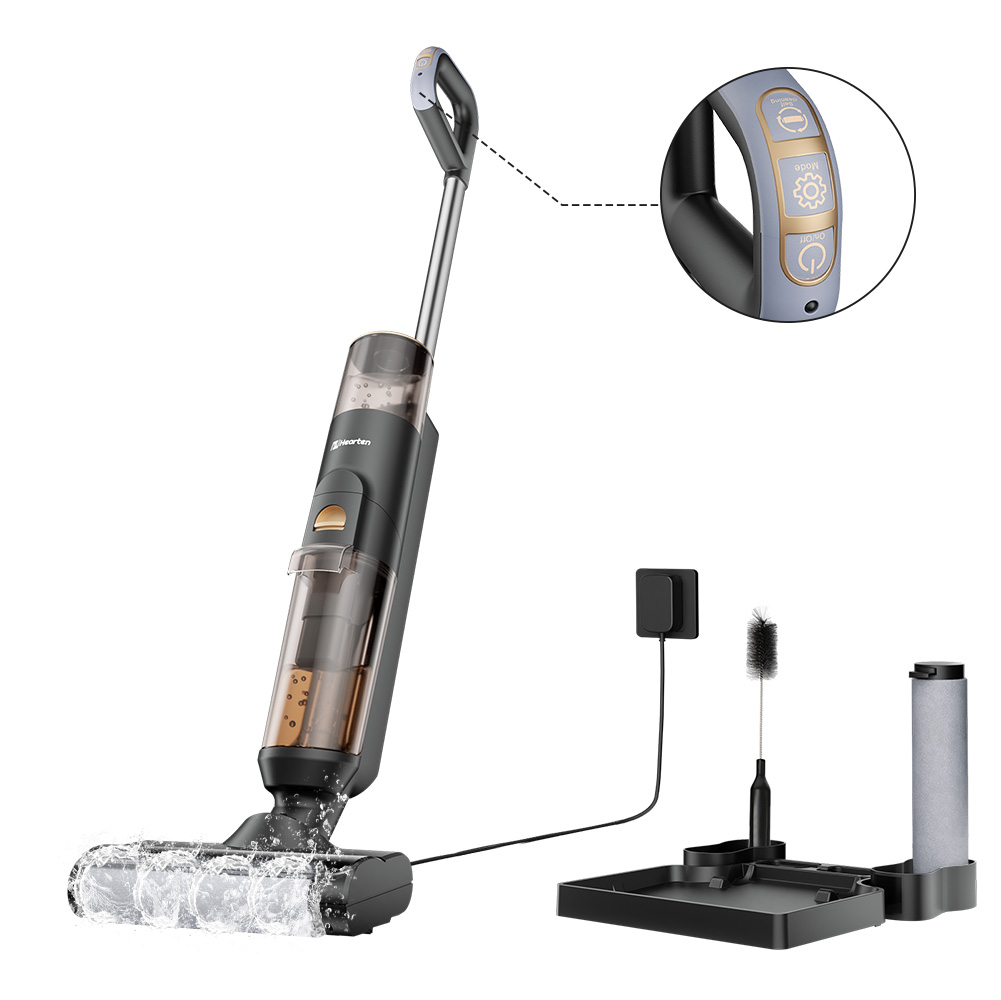 新品 ロボロック スティック掃除機 Dyad Pro WD2H1A 吸引・水拭き キレイ”を極める パワフルな吸引・水拭き掃除を同時に行い、液体が