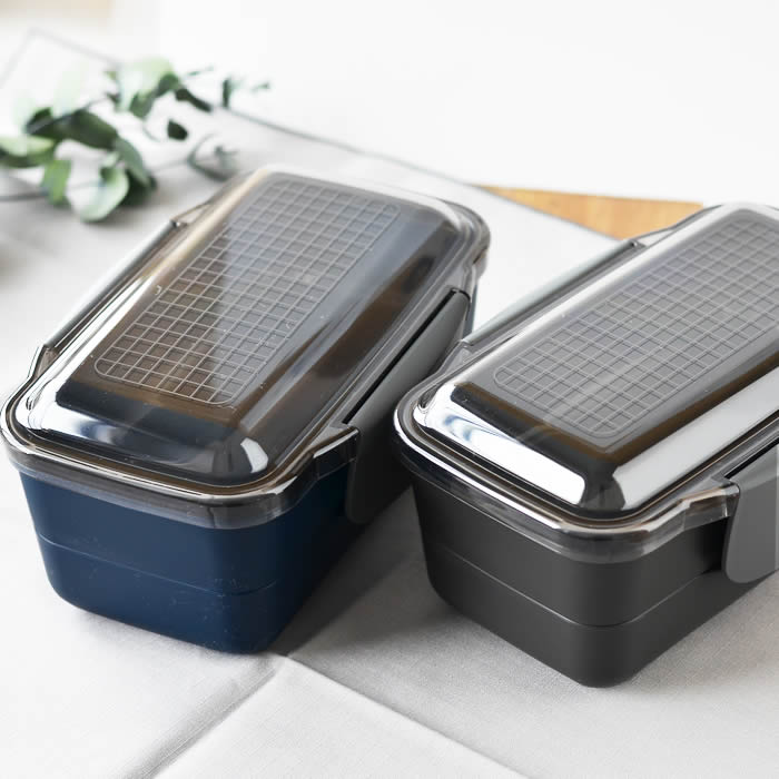 楽天市場 お弁当箱 抗菌 Ag Utility ユーティリティ ドーム2段ランチボックス 850ml ドーム型 メンズ 男子 男性 大容量 おしゃれ レンジ対応 食洗機対応 日本製 国産 イエロースタジオ デザイン文具 Leilo レイロ