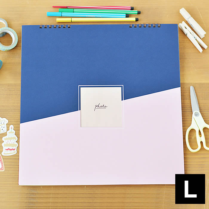 楽天市場 アルバム Album Photogenic L いろは出版 ましかく ポケット 写真 おしゃれ かわいい デコレーション 手作り 黒台紙 スクエア 誕生日 ウェディング 記録 プレゼント おすすめ ギフト シンプル ベビー 赤ちゃん キッズ 子供 デザイン文具 Leilo レイロ