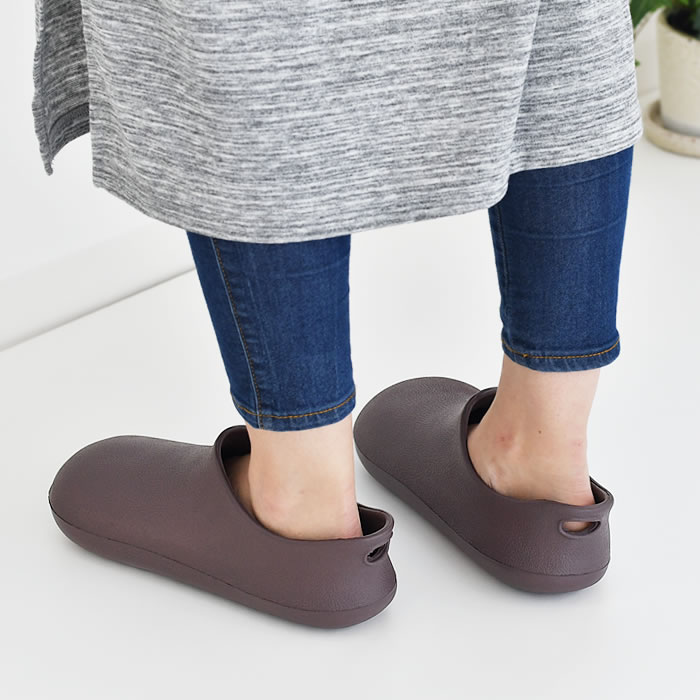 やわらかい滑りにくいバスシューズ お風呂スリッパ おしゃれ グレー フリーサイズ 白 北欧 24 26cm アイボリー ホワイト 洗える