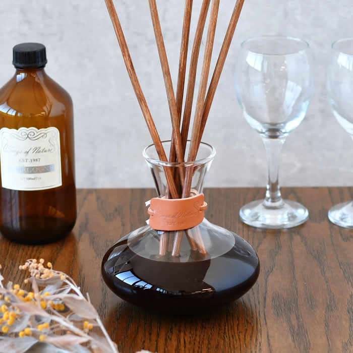 【7月25日はポイント最大10倍祭♪】Carafe カラフェ ディフューザー 専用スティック付き ディフューザー ディフューザー スティック 大容量 500ml ロゼ シャンパーニュ リードディフューザー セット 香り ブルゴーニュ ルームフレグランス プレゼント 人気 高級 アートラボ|デザイン文具・Leilo(レイロ)