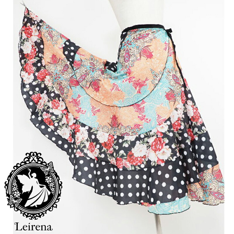 楽天市場】フラメンコ衣装 フラメンコファルダ フラメンコ