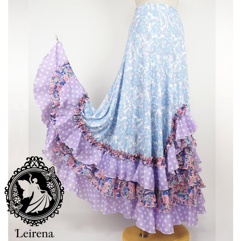 フラメンコ ファルダ スカート 新品 Leirena-