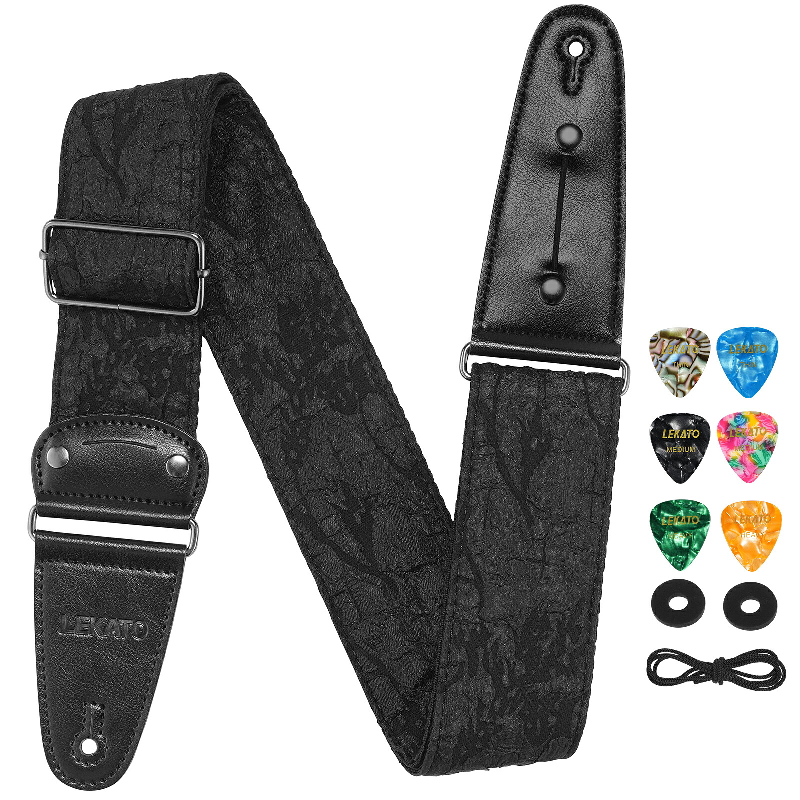 エレキギター 黒 ストラップ付き Squier by Fender SONIC STRATOCASTER HSS Black エレキギター初心者14