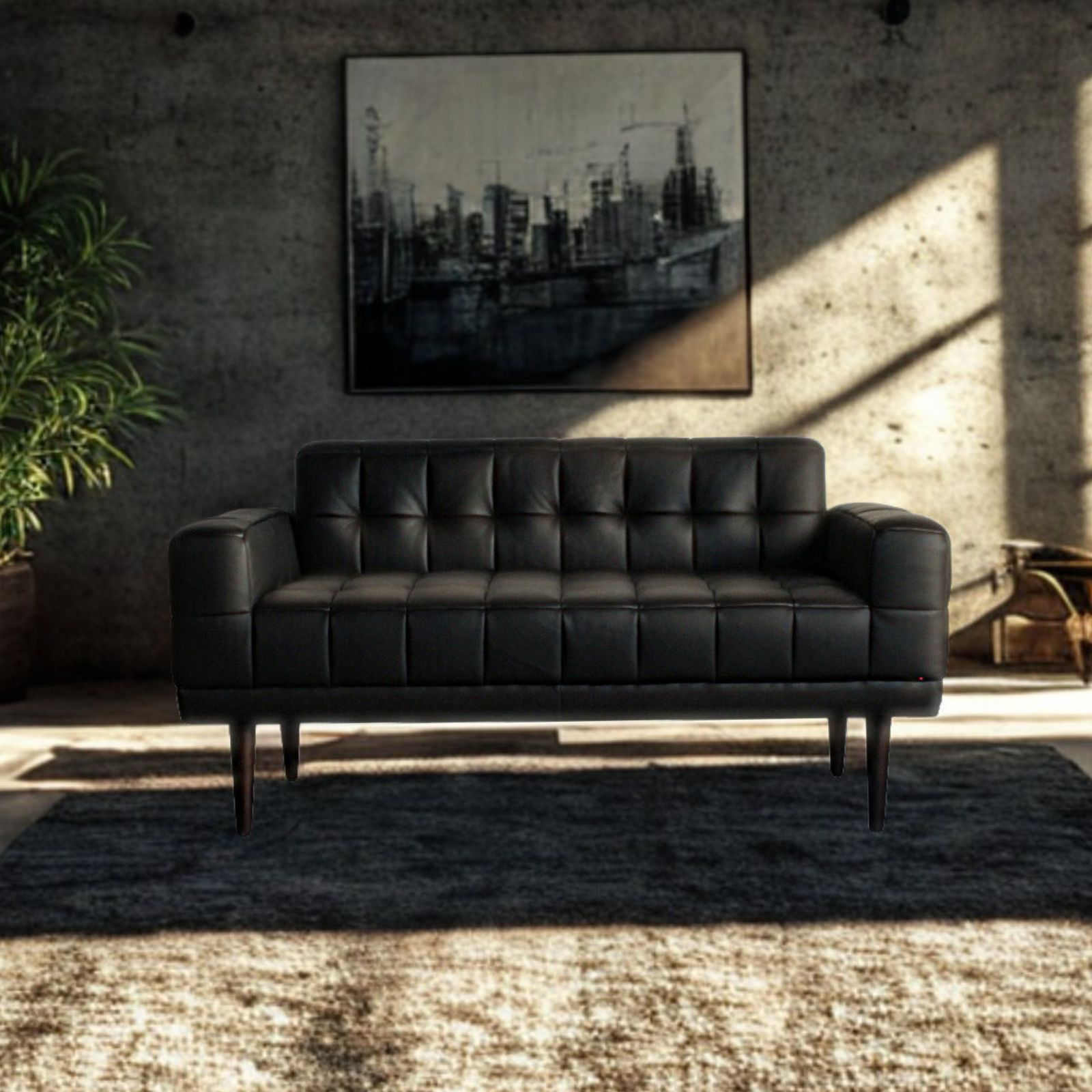 楽天市場】ソファ ソファー 本革 2人掛け ローバックソファ ダイニング