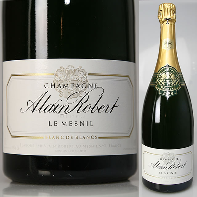 楽天市場】1988 マグナム アラン ロベール メニル レゼルヴ シャンパン 辛口 白 1500ml Alain Robert Mesnil  Reserve : 代官山ワインサロン Le・Luxe