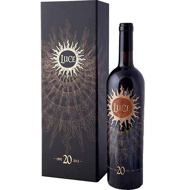 40個で送料込 【希少限定品】LUCE2012 20周年記念ボトル 赤ワイン 10個 