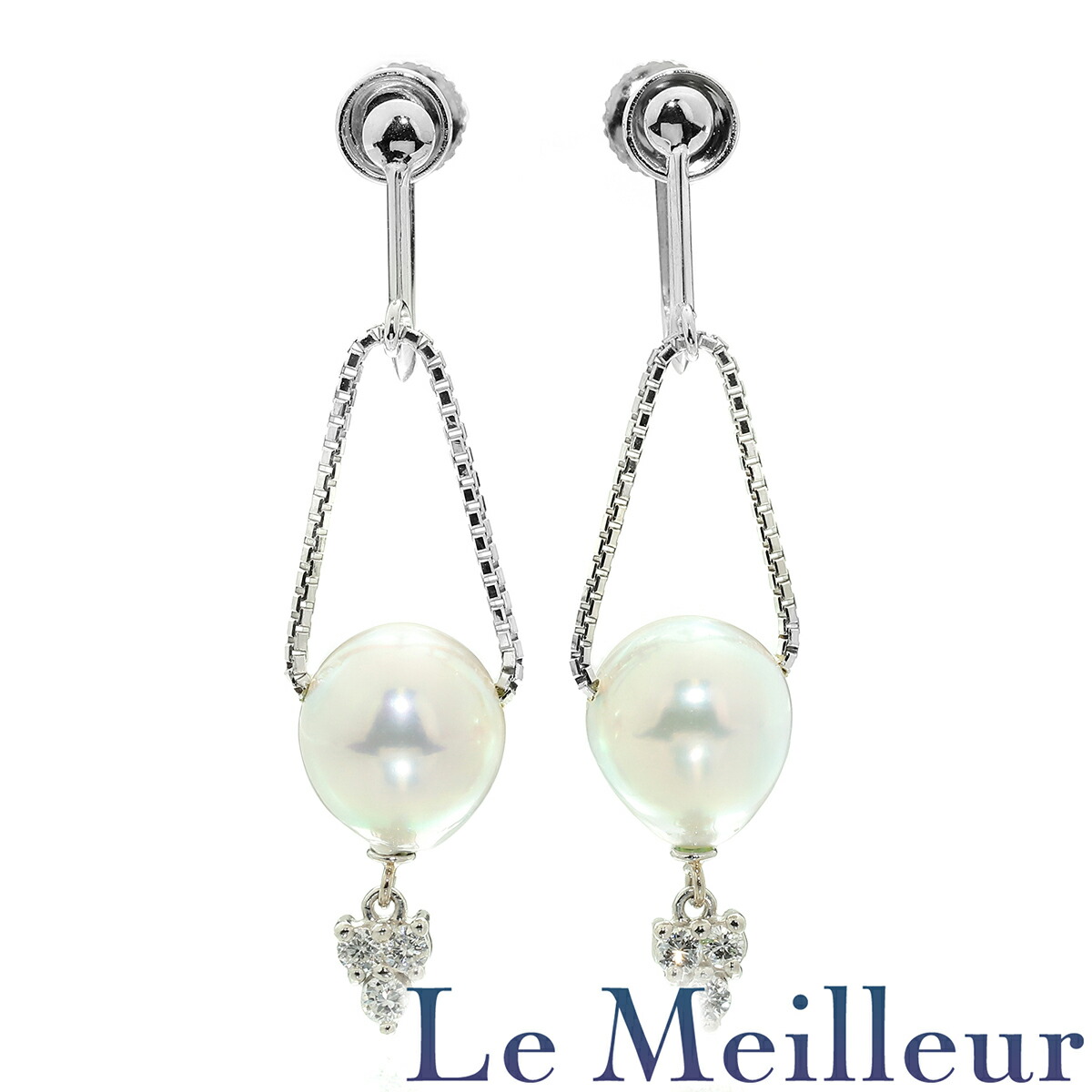 マベパールイヤリング 本真珠 TASAKI/タサキ】 マベパール マベ真珠14.0mm イヤリング K18