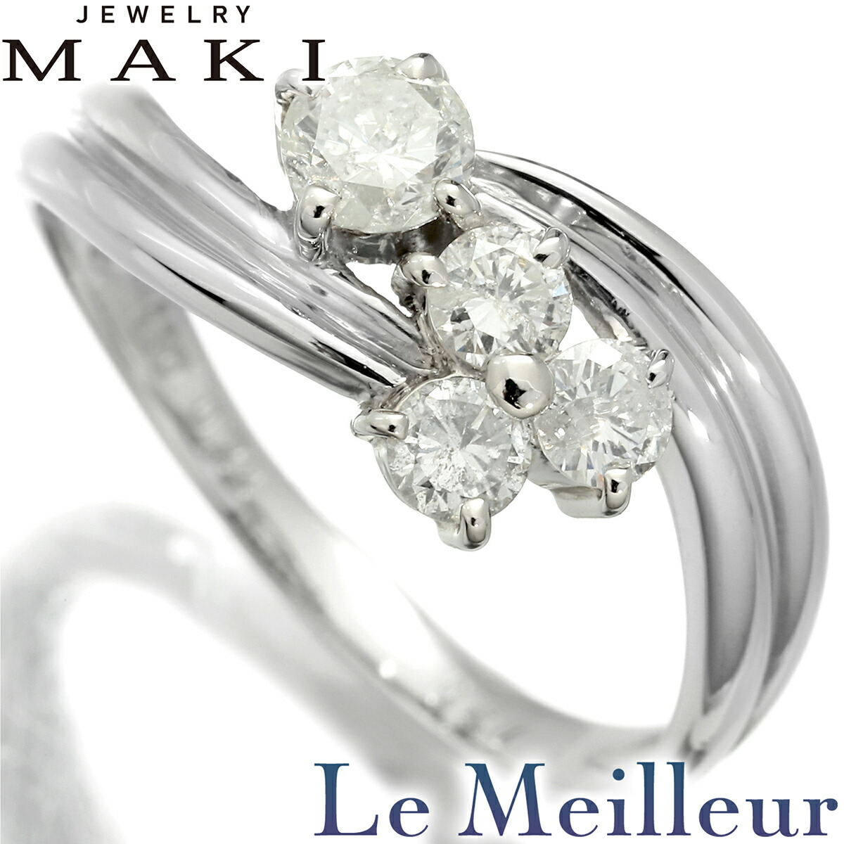 楽天市場】ジュエリーマキ リング 指輪 ダイヤモンド 1.02ct