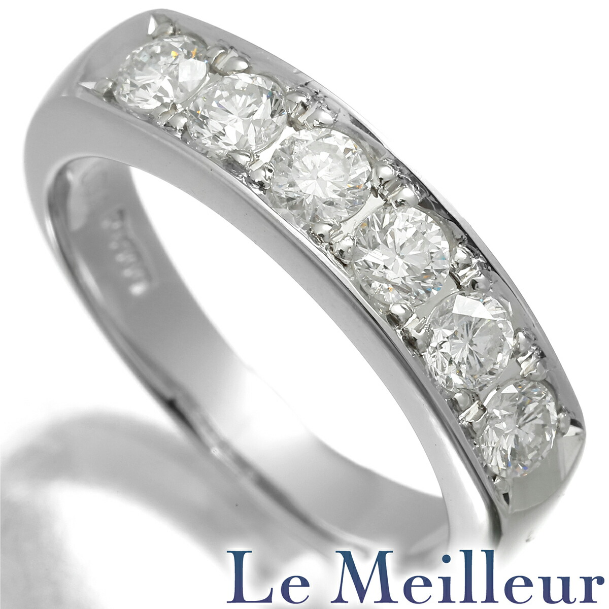 楽天市場】【値下しました】 一文字リング ダイヤ ダイヤリング