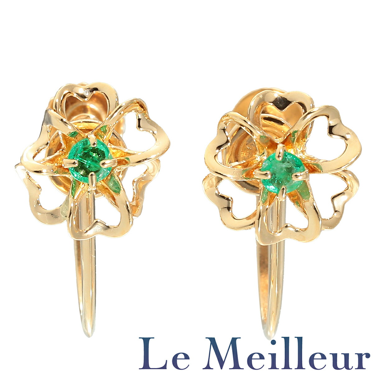 楽天市場】ジュエリーマキ フラワーデザインイヤリング