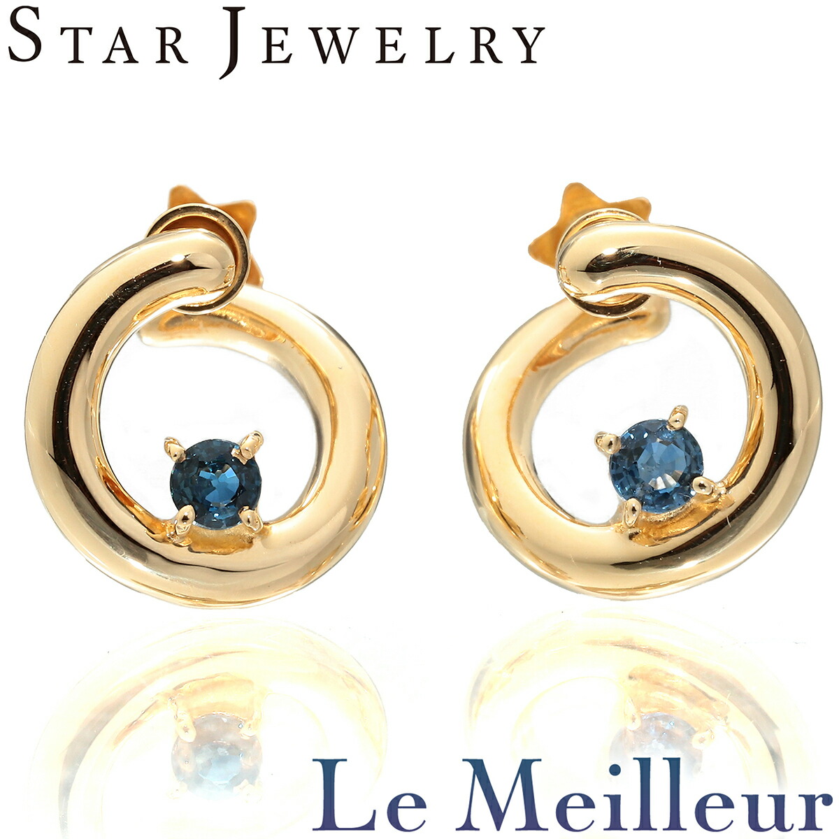 楽天市場】スタージュエリー イヤリング サファイア K18 STAR JEWELRY  