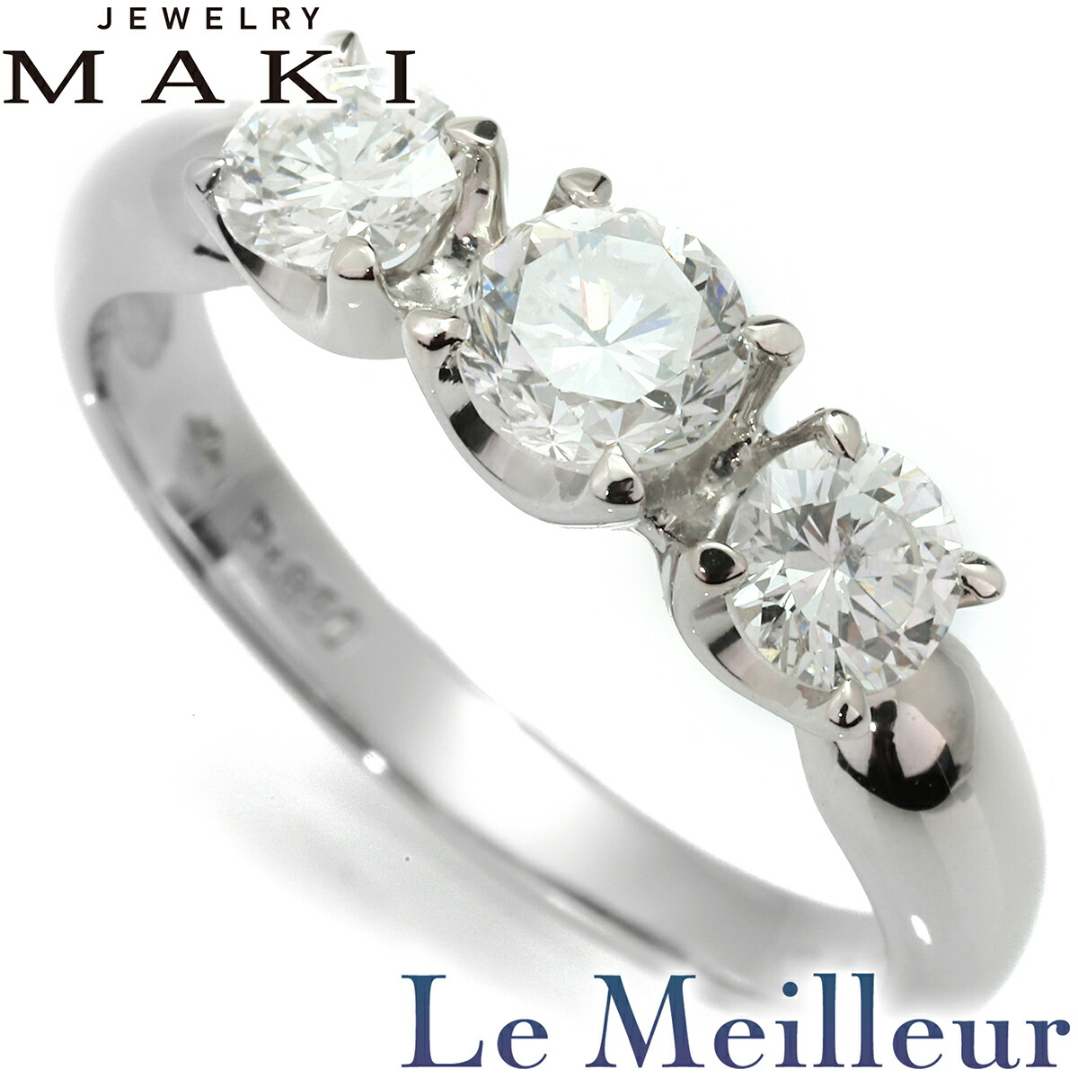 楽天市場】ジュエリーマキ フラワーデザインリング 指輪 ダイヤモンド