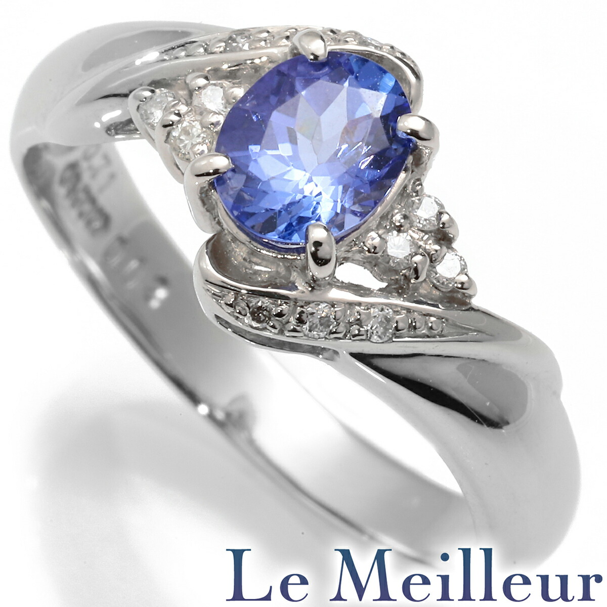 楽天市場】4℃ リング 指輪 タンザナイト ダイヤモンド Pt950 13号