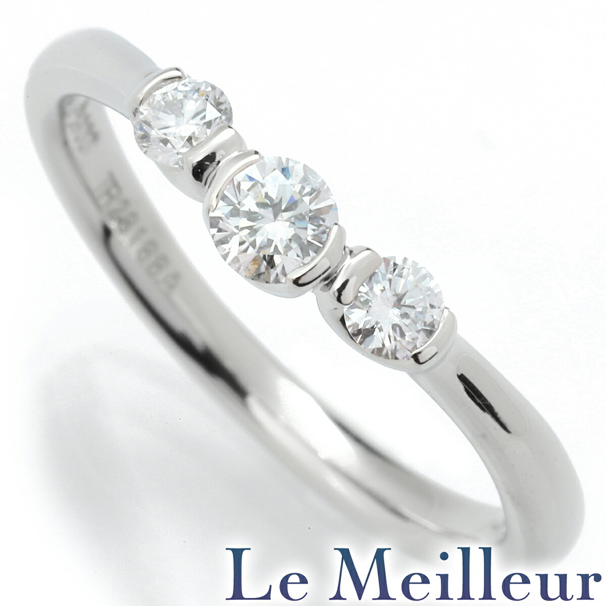 楽天市場】【中古】トリロジー ダイヤモンド リング Pt900【質屋出店