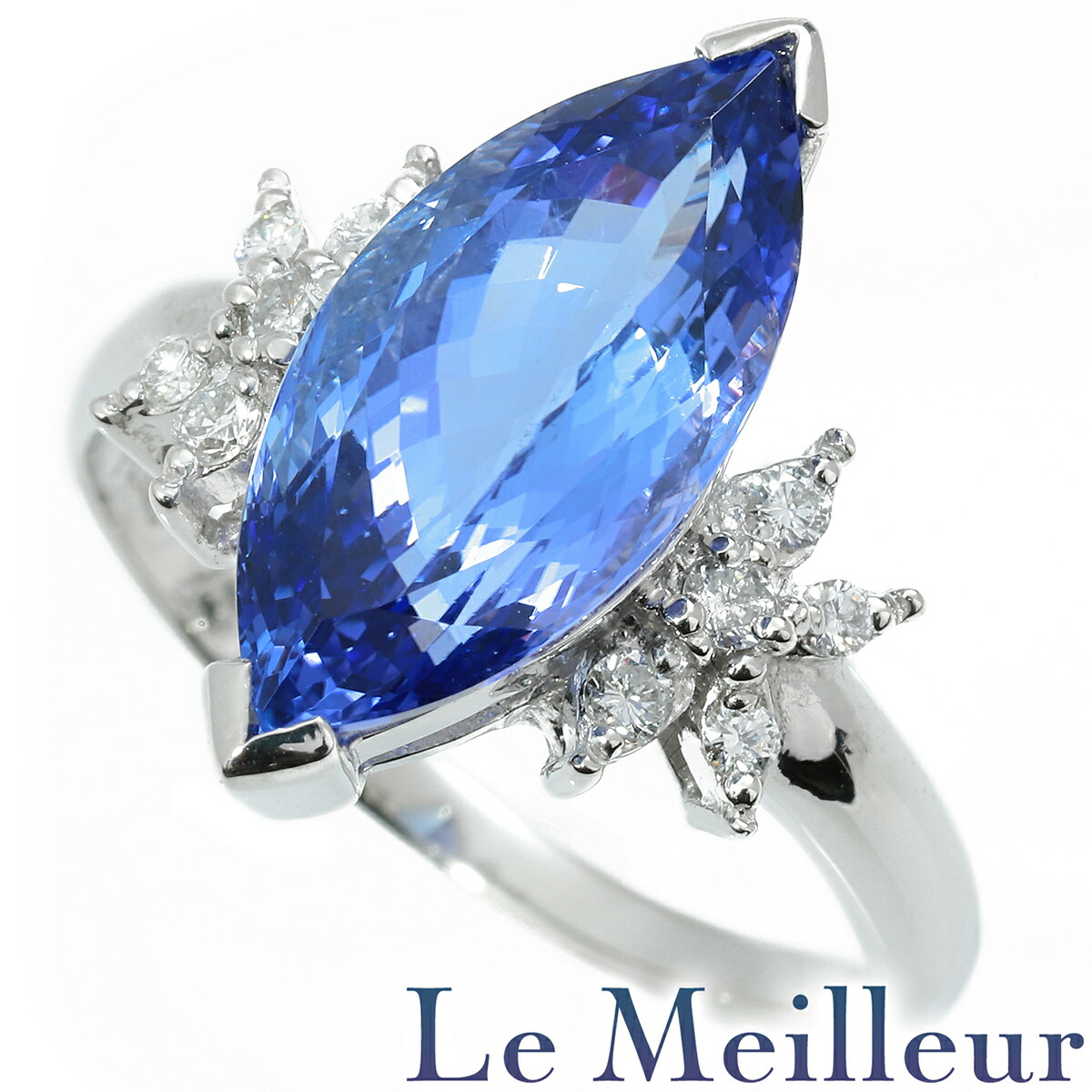 楽天市場】4℃ リング 指輪 タンザナイト ダイヤモンド Pt950 13