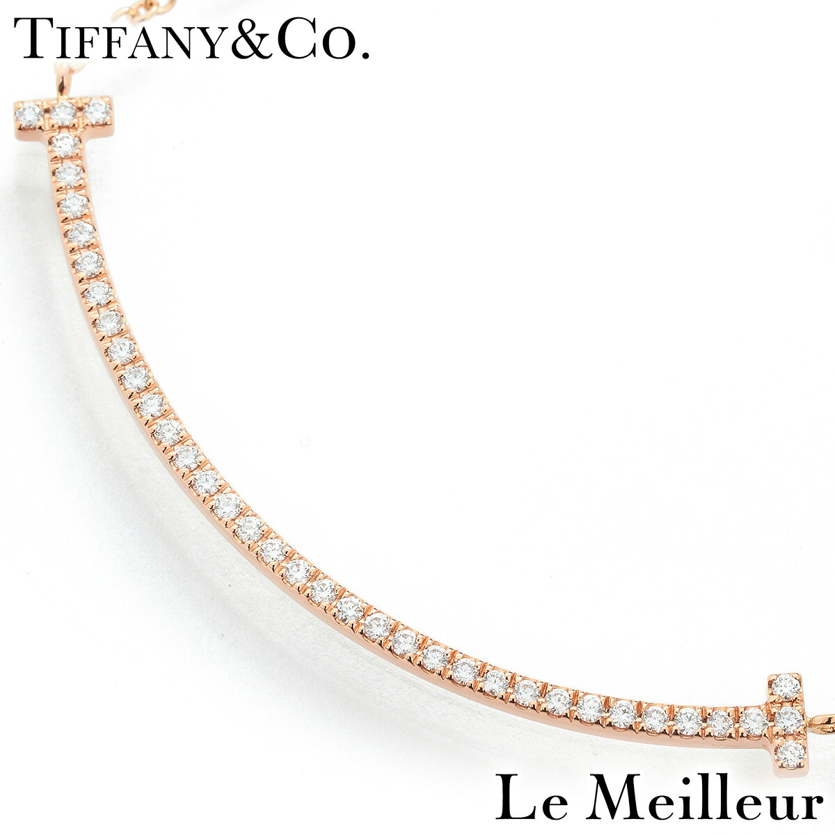 楽天市場】TIFFANY&Co. ティファニー Tiffany T ピンクゴールド K18PG 