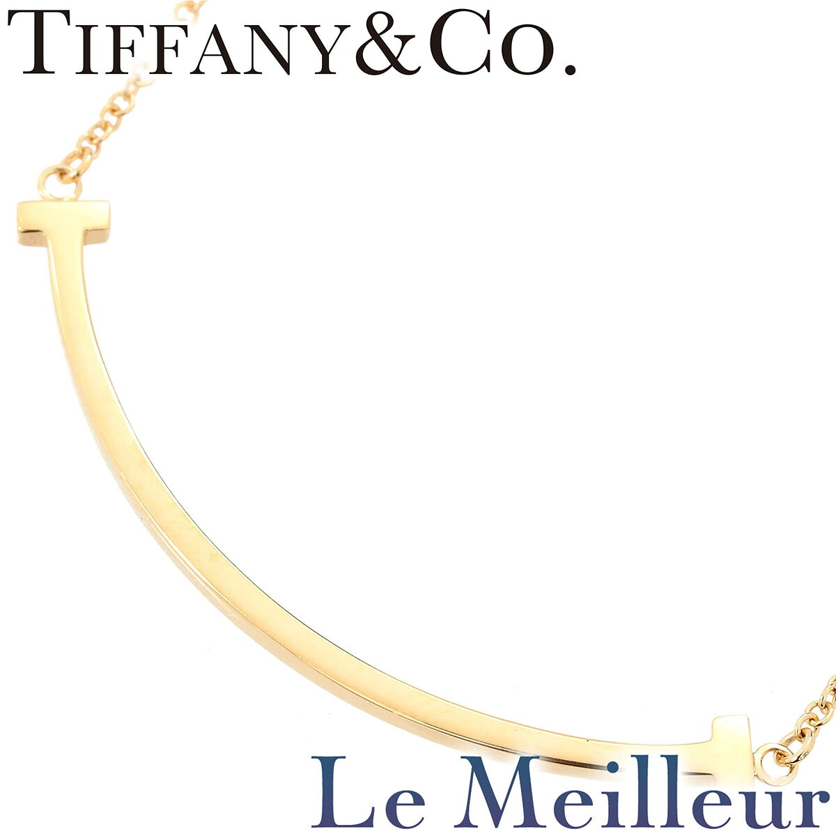 楽天市場】TIFFANY&Co. ティファニー Tiffany T イエローゴールド 