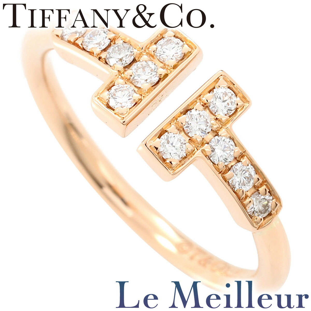 Tiffany &Co ダブル T ダイヤモンドリング　美品 楽天市場】【ポイント5倍☆11/15 23:59まで】ティファニー T ワイド