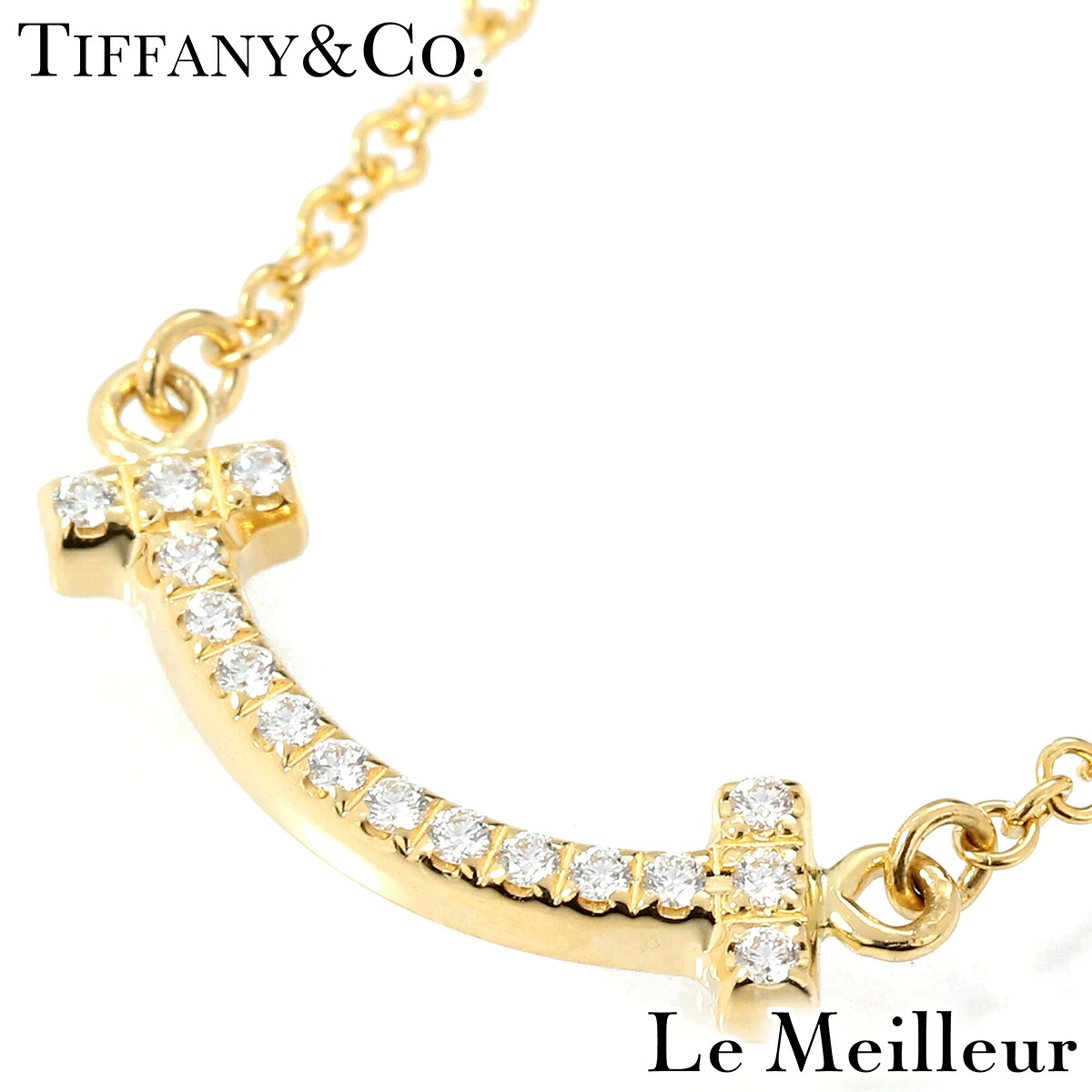 楽天市場】TIFFANY&Co. ティファニー Tiffany T ダイヤモンド イエロー 