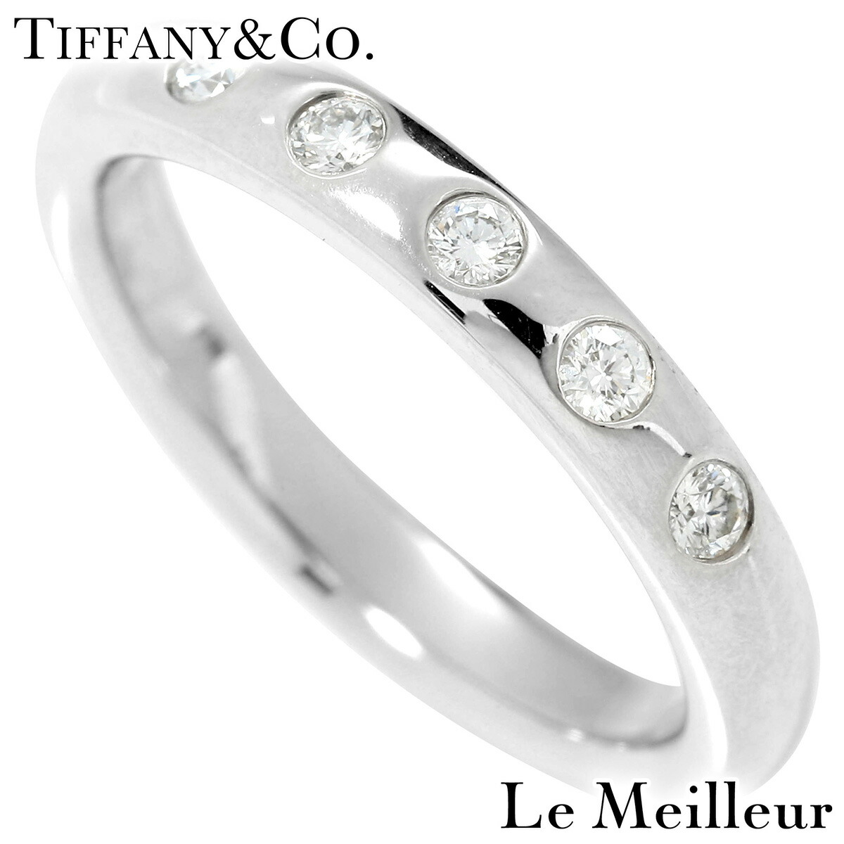 楽天市場】ティファニー 指輪 K18PG ダイヤ1P(0.02ct) エルサ