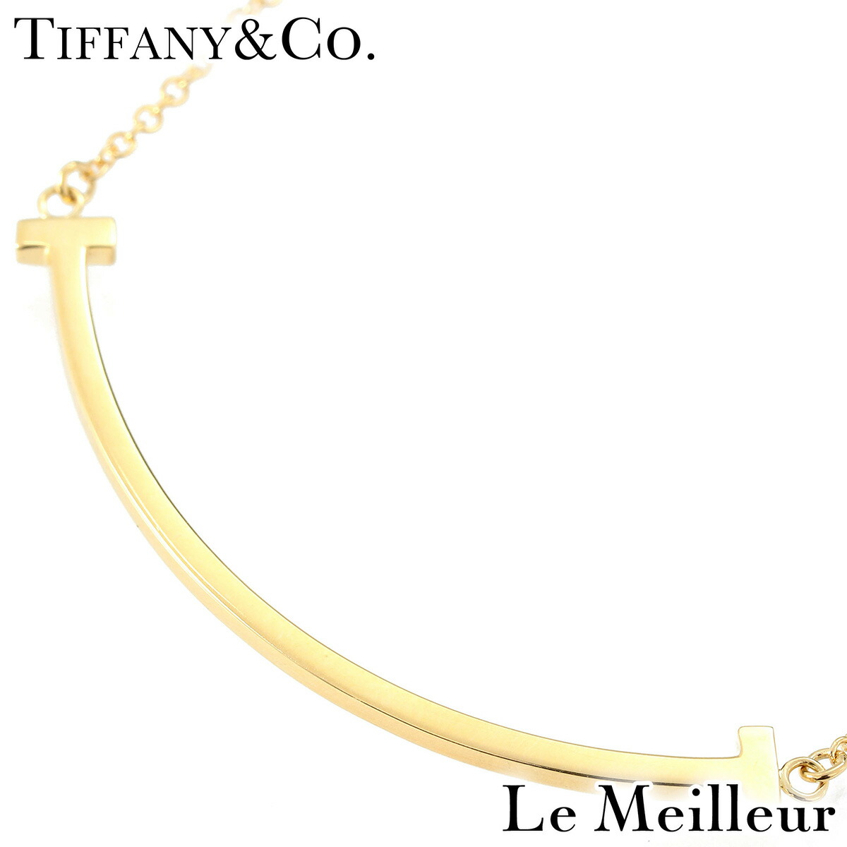 楽天市場】TIFFANY&Co. ティファニー Tiffany T イエローゴールド