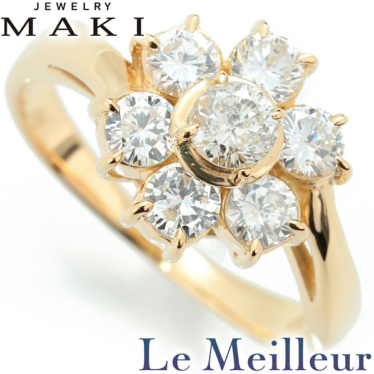 ダイヤ　指輪　ジュエリーマキ 楽天市場】ジュエリーマキ リング 指輪 ダイヤモンド 1.02ct