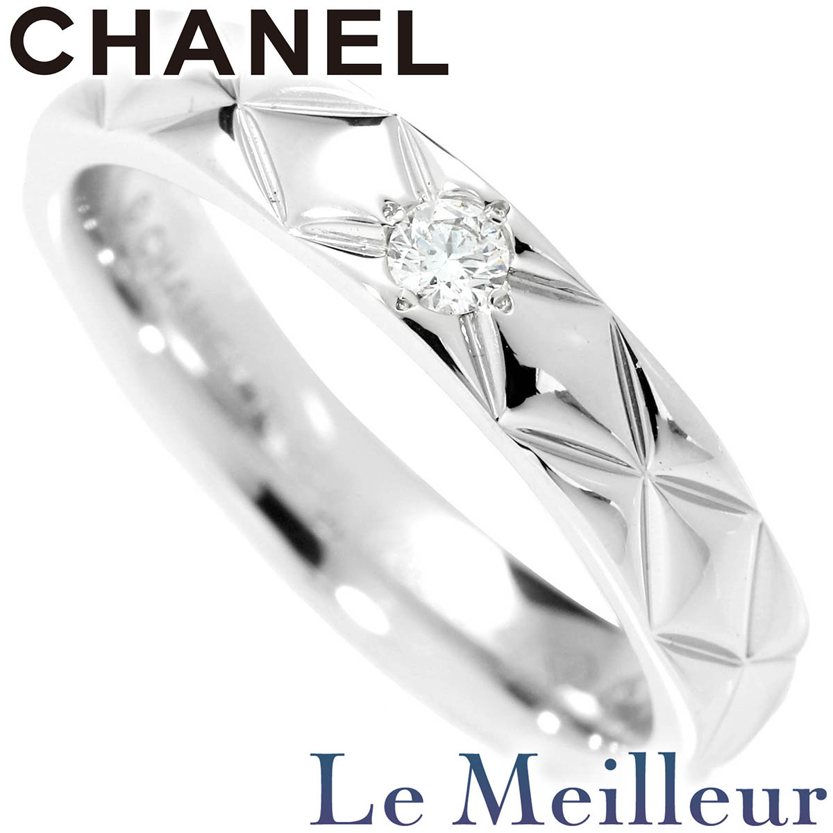 楽天市場】【送料無料】【本物】CHANEL☆シャネル☆マトラッセリング