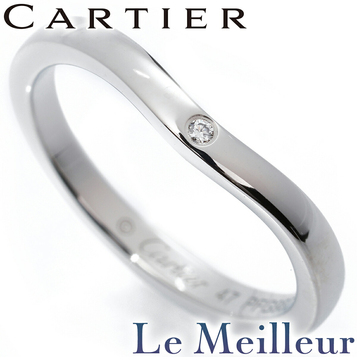 大人気！【カルティエ】バレリーナ ウェディング リング 18K 金 楽天市場】カルティエ【Cartier】K18PG バレリーナ ウェディング