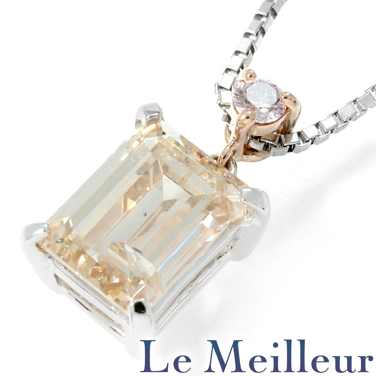 【新品/未使用】ブラウンダイヤモンドペンダントトップ 楽天市場】プラチナ ペンダントトップ ダイヤ 1.0ct 喜平用