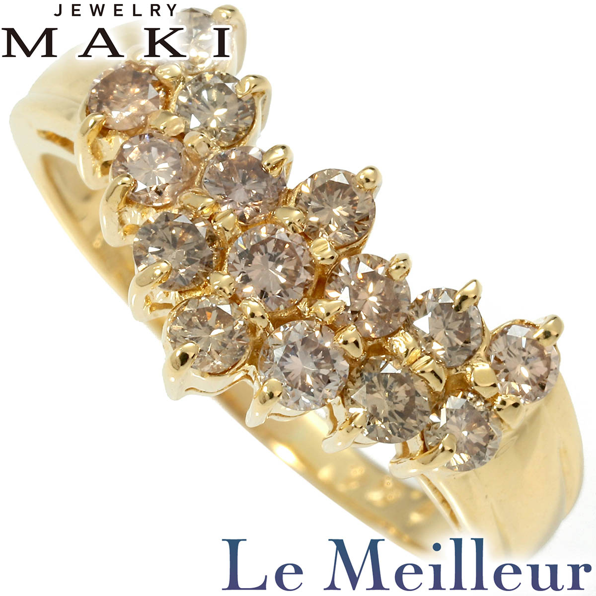 楽天市場】ジュエリーマキ Jewelry MAKI リング ダイヤモンド 1.02ct