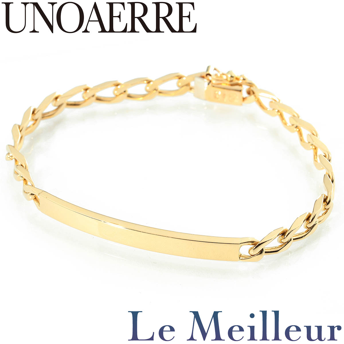 楽天市場】ウノアエレ ブレスレット K18YG K18WG オリーブの木