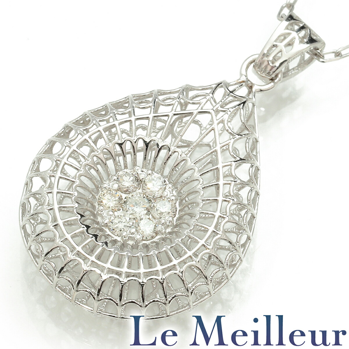 楽天市場】K18 ダイヤモンド 0.05ct ペンダント ネックレス ハイヒール