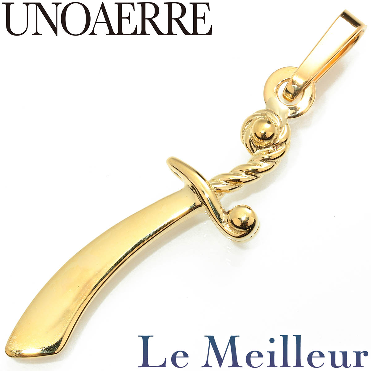 楽天市場】ウノアエレ ペンダントトップ K18YG ライオン 獅子 コイン風