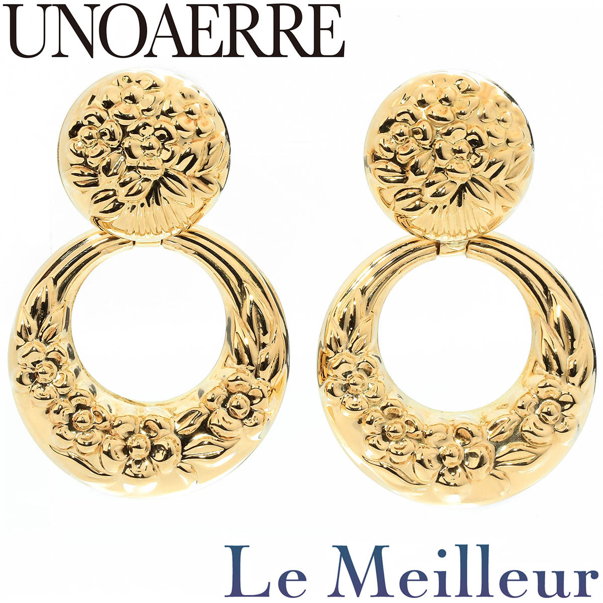 楽天市場】ウノアエレ ピアス K18YG ラブノット ピアス : たかみ質店