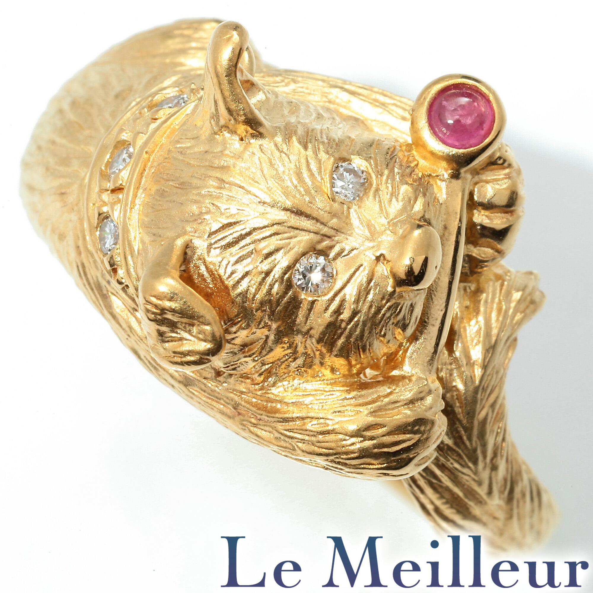 【美品・箱付き】ボギー＆レオ／ドッグ リング SV925／18号 美品・箱付き】ボギー＆レオ／ドッグ リング SV925／18号 - メルカリ