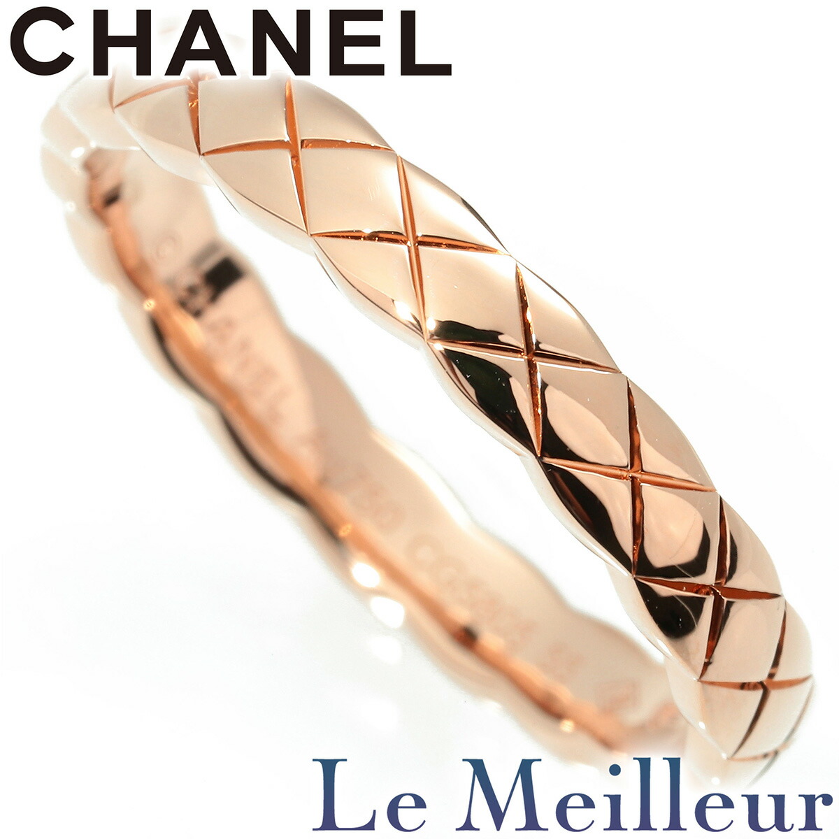 楽天市場】シャネル 指輪 K18WG ココクラッシュリング ミディアム