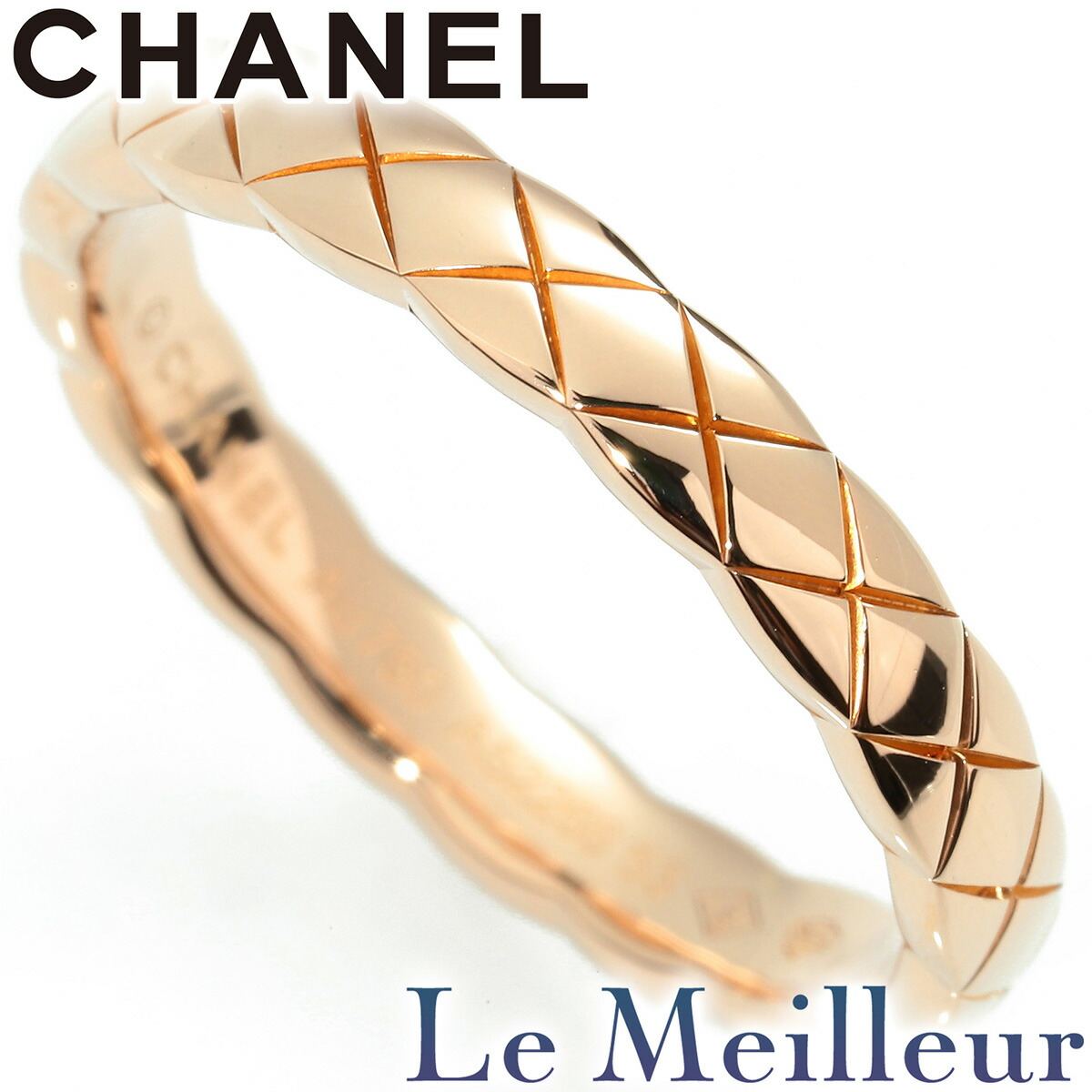 楽天市場】シャネル マトラッセ リング 指輪 Pt950 17号 CHANEL 【最大