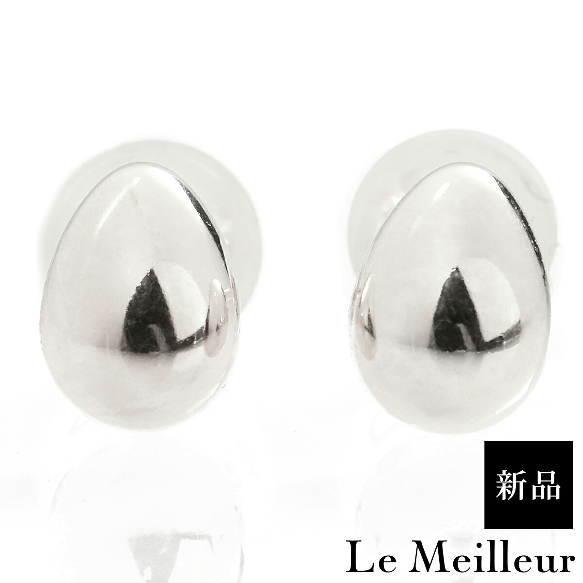 新品 ピアス ホワイトゴールド K18WG|Le meilleur(ルメイユ)
