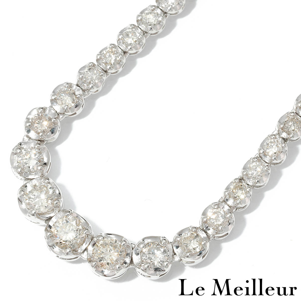ネックレス ダイヤモンド 5ct プラチナ Pt850｜Le meilleur（ルメイユ） 246,600円