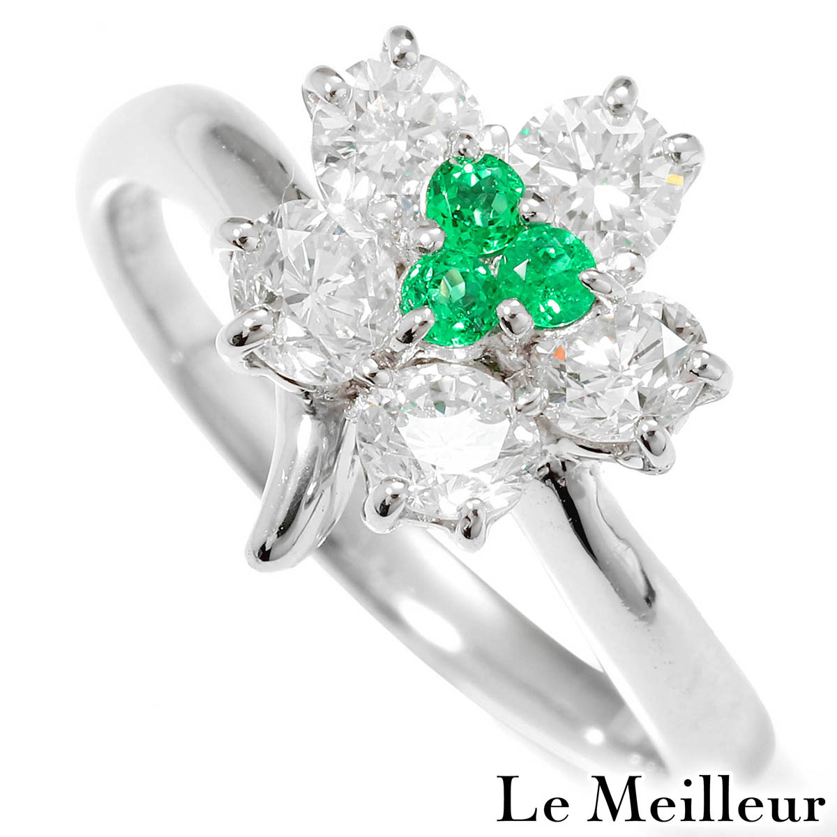 楽天市場】ジュエリーマキ リング 指輪 エメラルド 0.32ct