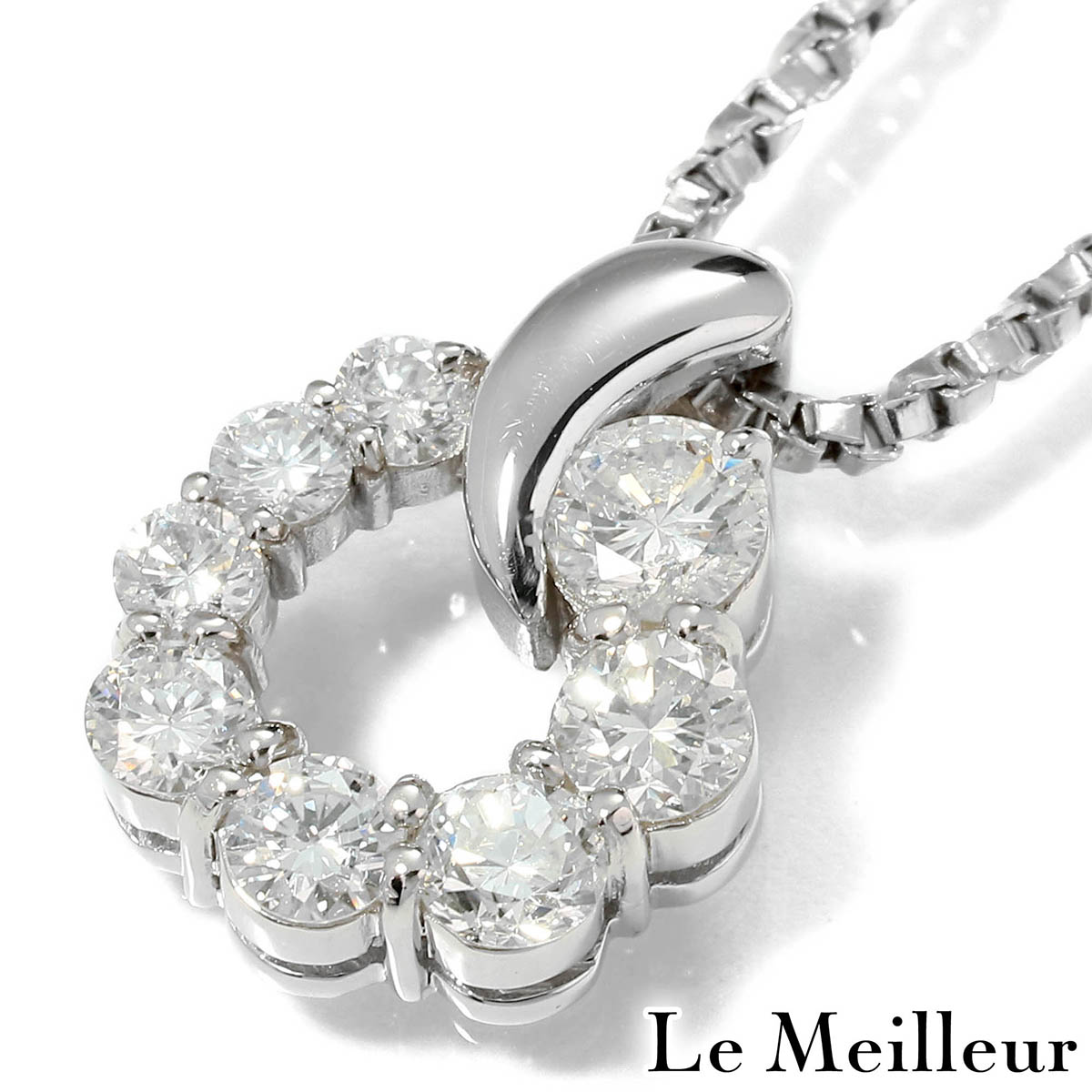 【ポイント5倍★4/15 23:59まで】ダイヤモンド 0.78ct プラチナ Pt900 ペンダントネックレス 【中古】【新品仕上げ済】 【最大5,000円OFFクーポン対象】